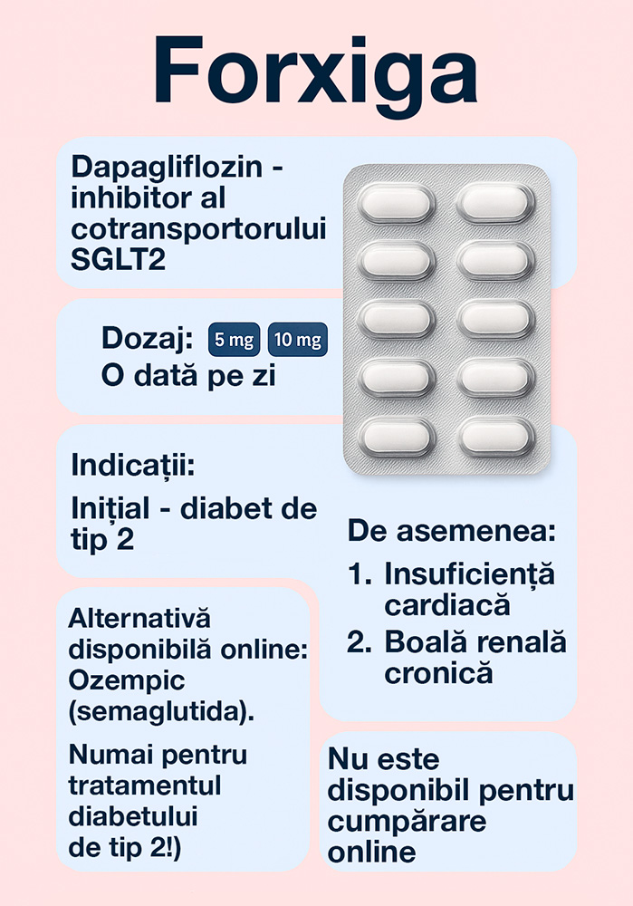 Cumpără Forxiga online